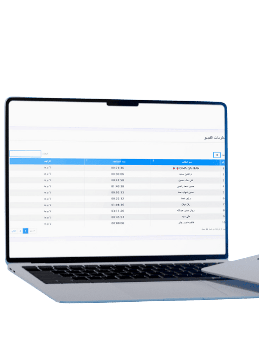 معلومات الطلاب داخل منصة You Can التعليمية